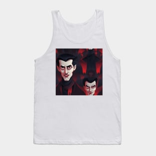 Halloween Monsters 9 - Dracula/Vampire Tank Top